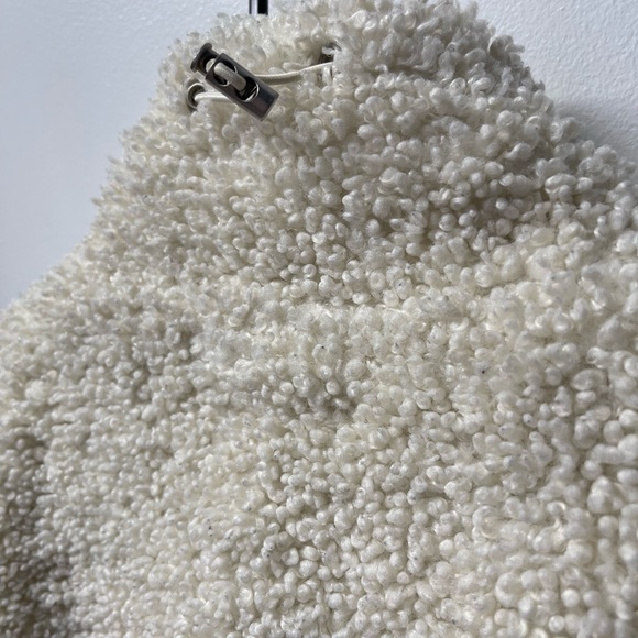 BLANKNYC Mixed Media Sherpa Faux-Fur Shell Jacket Oversized Fit Sz XS - Picture 11 of 16